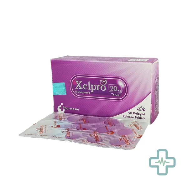 Xelpro 20 mg Tablet — Esomeprazole