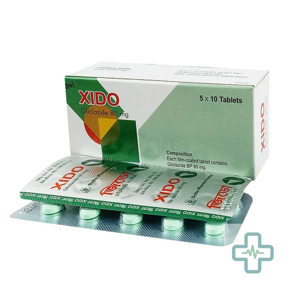 Xido 80 mg Tablet — Gliclazide