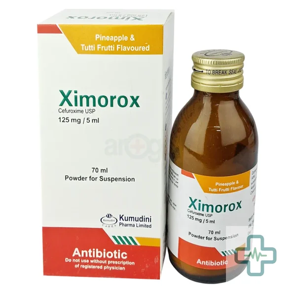 Ximorox 125 mg/5 ml Powder For Suspension — Cefuroxime