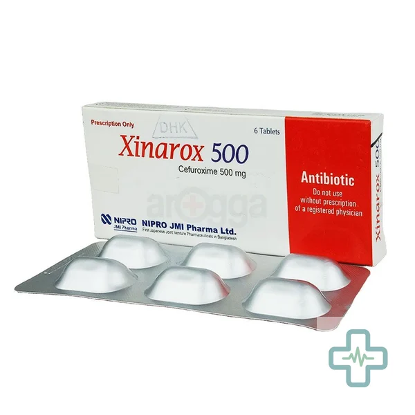 Xinarox 500 500 mg Tablet — Cefuroxime
