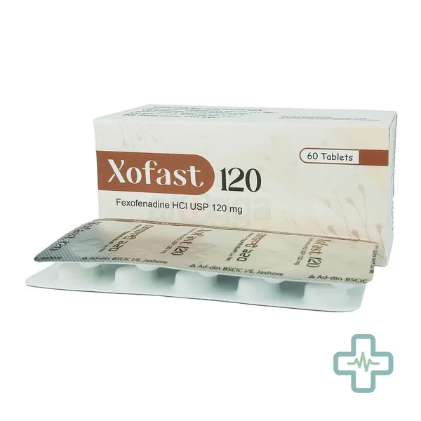 Xofast 120 mg Tablet — Fexofenadine Hydrochloride