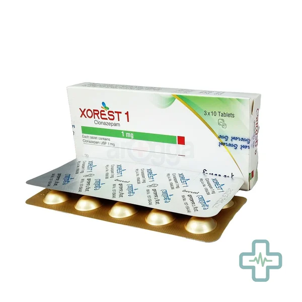 Xorest 1 1 mg Tablet — Clonazepam
