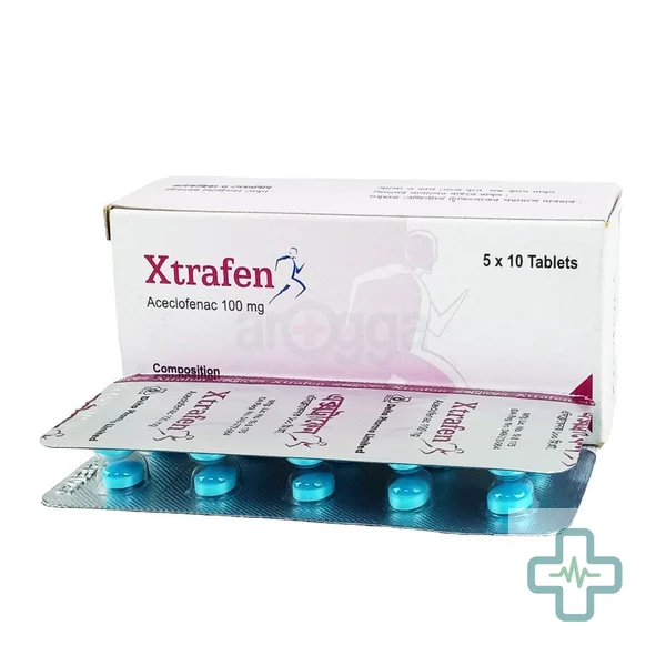 Xtrafen 100 mg Tablet — Aceclofenac