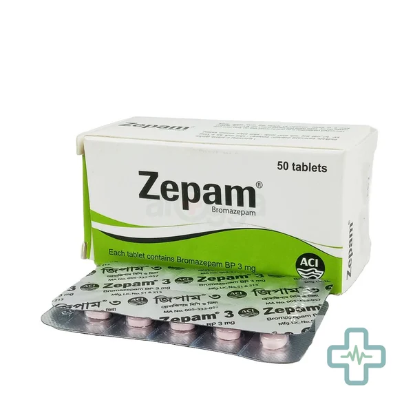 Zepam 3 mg Tablet — Bromazepam