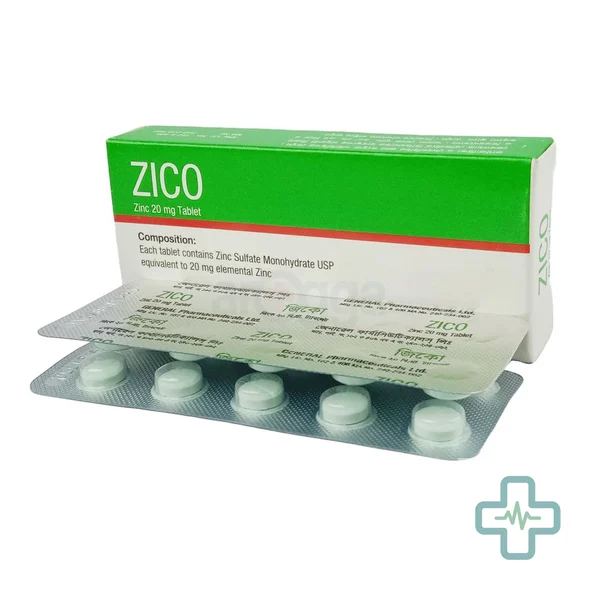 Zico 20 mg Tablet — Zinc