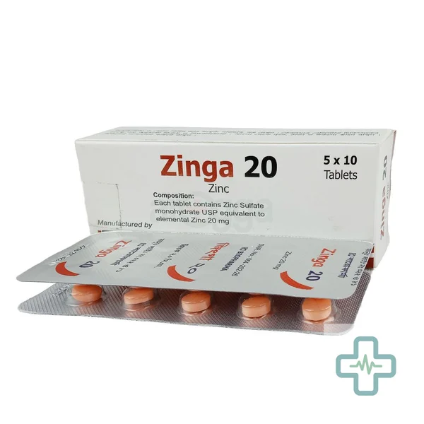 Zinga 20 mg Tablet — Zinc