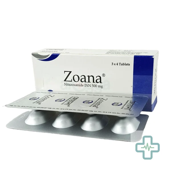 Zoana 500 mg Tablet — Nitazoxanide