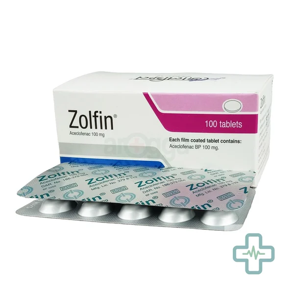 Zolfin 100 mg Tablet — Aceclofenac