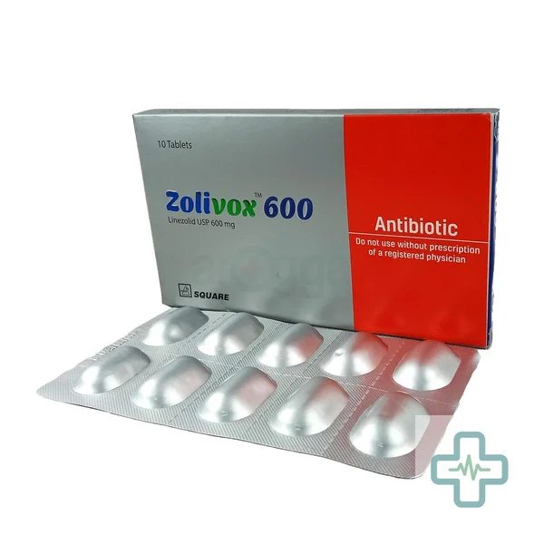 Zolivox 600 600 mg Tablet — Linezolid