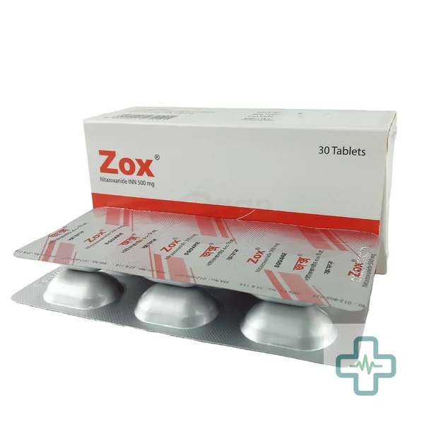 Zox 500 mg Tablet — Nitazoxanide